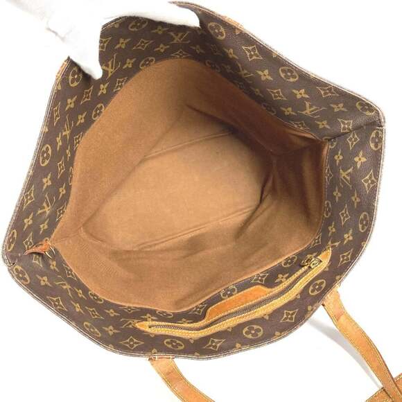 LOUIS VUITTON Authentic Brown Monogram Canvas Shoulder Bag - Picture 13 of 16